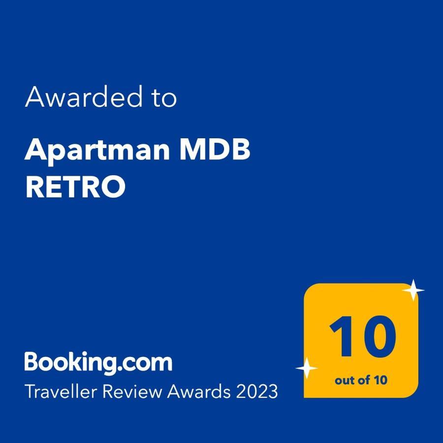 Apartman Mdb Retro Суботиця Екстер'єр фото