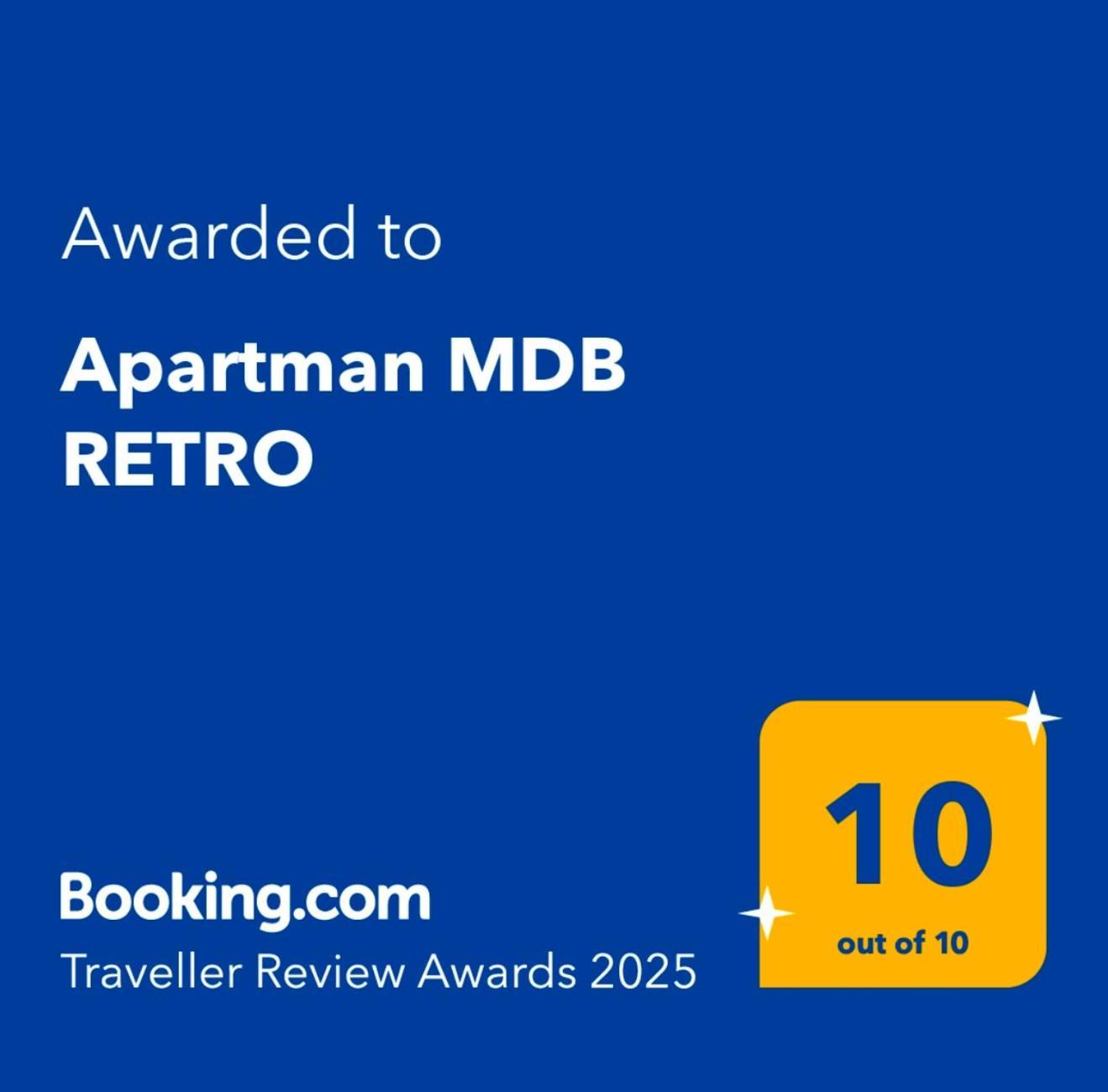 Apartman Mdb Retro Суботиця Екстер'єр фото